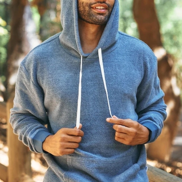 Bonobos Pullover Hoodie Heather Drawstring Pocket - Picture 2 of 5